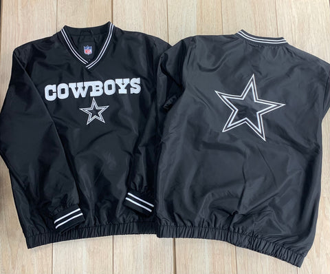 Dallas Cowboys Men’s Black Windbreaker Jacket