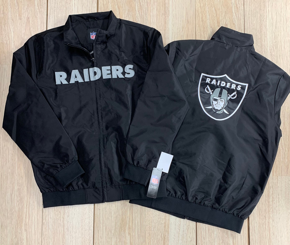 Las Vegas Raiders Men's Zip Up Jacket – Time Out Sports