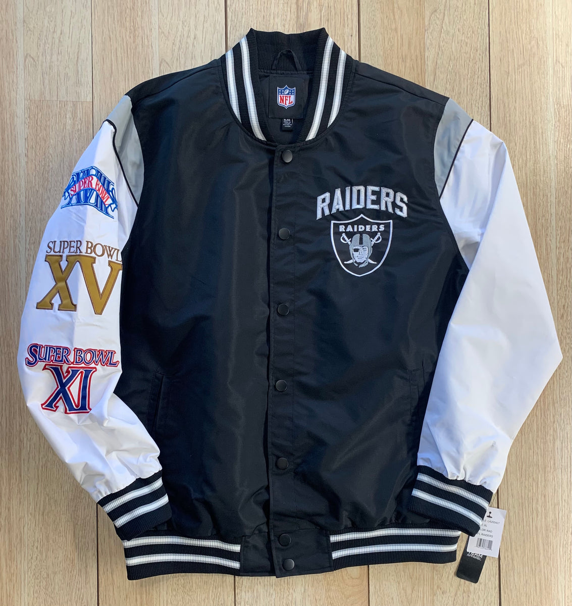 raiders jersey jacket
