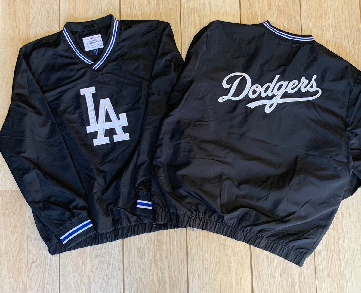 Los Angeles Dodgers Black Team Logo Windbreaker Jacket – Time Out