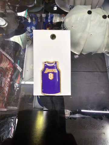 Kobe Bryant Los Angeles Lakers Purple Rookie #8 Pin