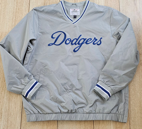 Los Angeles Dodgers Grey Windbreaker Jacket