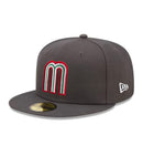 Mexico Gray New Era 59Fifty Fitted Hat
