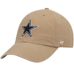 Dallas Cowboys '47 Tan Clean Up Adjustable Hat