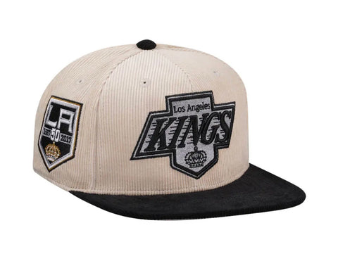 Los Angeles Kings Corduroy Mitchell & Ness Fitted Hat