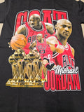 Michael Jordan Bulls Men's Black T Shirt