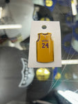 Kobe Bryant Los Angeles Lakers #24 Yellow Pin