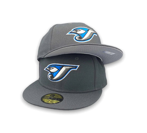 Toronto Blue Jays Grey New Era Fitted Hat