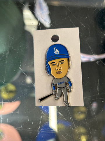 Shohei Ohtani “Grey Jersey” Los Angeles Dodgers Pin