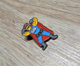 The Simpsons Duff superhero Pin