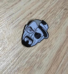 Walter White Breaking Bad Heisenberg 2 face Pin