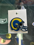 Los Angeles Rams Helmet Team Logo Pin