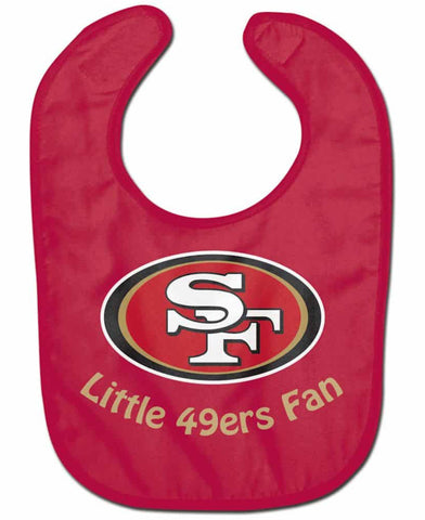 San Francisco 49ers Little 49ers Fan Baby Bib