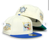 Jackie Robinson Robinson “50th Anniversary” New Era 59Fifty Fitted Hat - White / Royal