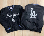 Dodgers Script Black Windbreaker Jacket