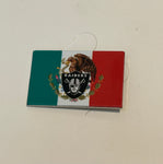 Las Vegas Raiders Mexico Flag Pin