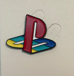 Playstation Throwback Logo Pin