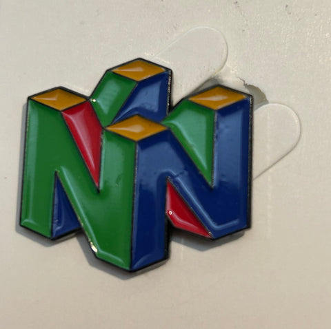 Nintendo Throwback Logo Pin