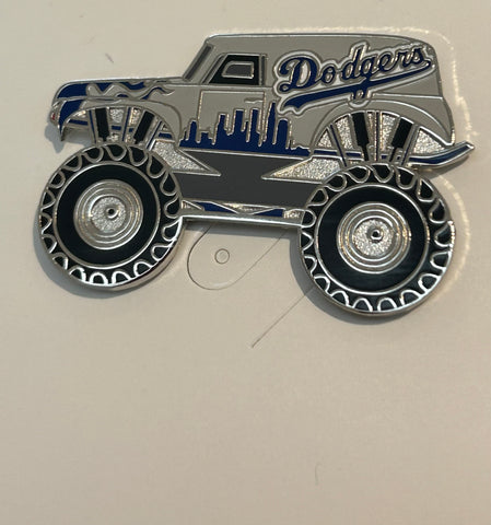 Los Angeles Dodgers Monster Truck Pin