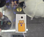 Kobe Bryant Los Angeles Lakers  Rookie Yellow #8 Pin