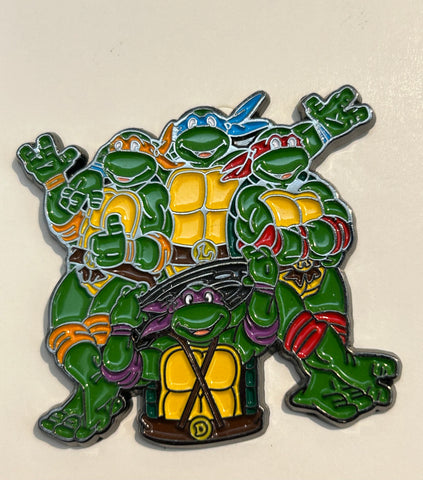 Four Ninja Turtles TMNT Pin
