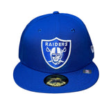 Las Vegas Raiders New Era Blue Fitted Hat