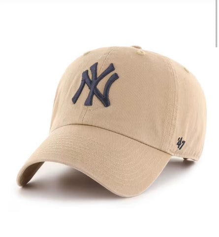 New York Yankees '47 Tan Clean Up Adjustable Hat