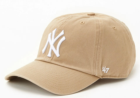 New York Yankees '47 khaki Clean Up Adjustable Hat