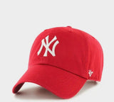 New York Yankees '47 Red Clean Up Adjustable Hat