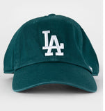 Los Angeles Dodgers 47 Brand Clean Up Pacific Green Hat