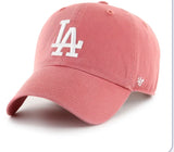 Los Angeles Dodgers 47 Brand Clean Up Island Red Hat