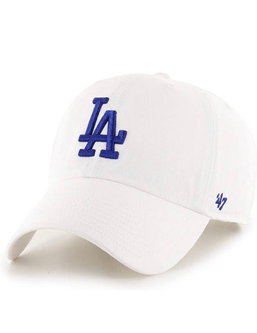 Los Angeles Dodgers 47 Brand White/Blue  Clean Up Hat
