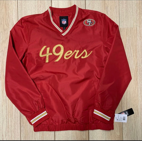 San Francisco 49ers Red Windbreaker Jacket