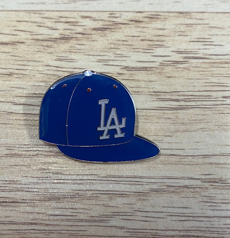 Los Angeles Dodgers Blue fitted Cap Pin