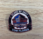 Las Vegas Raiders Tom Flores Hall Of Fame Lapel Pin