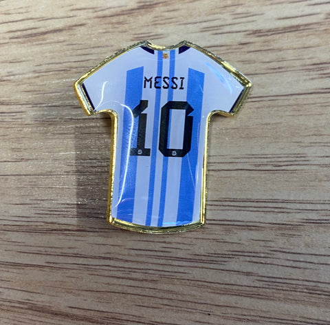 Argentina Messi Jersey Pin