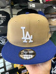 Los Angeles Dodgers New Era On Field Tan/Royal Snapback