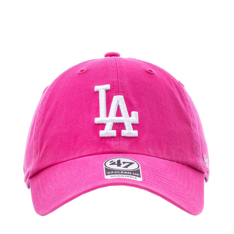 Los Angeles Dodgers 47 Brand Magenta Clean Up Adjustable Hat