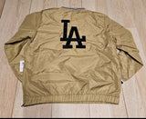 Los Angeles Dodgers Tan Team Logo Windbreaker Jacket