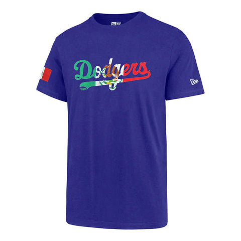 LA Dodgers 🇲🇽 New Era Wordmark Men's Blue T Shirt