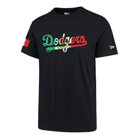 LA Dodgers 🇲🇽 New Era Wordmark Men's Black T Shirt