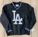 Los Angeles Dodgers Black  XL LOGO Windbreaker Jacket