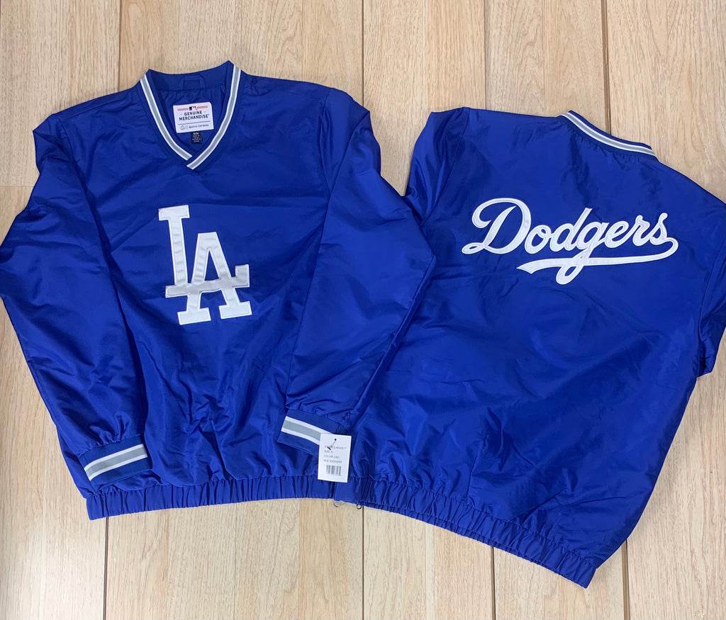 Los Angeles Dodgers LA Logo Blue Men's Windbreaker Jacket – Time