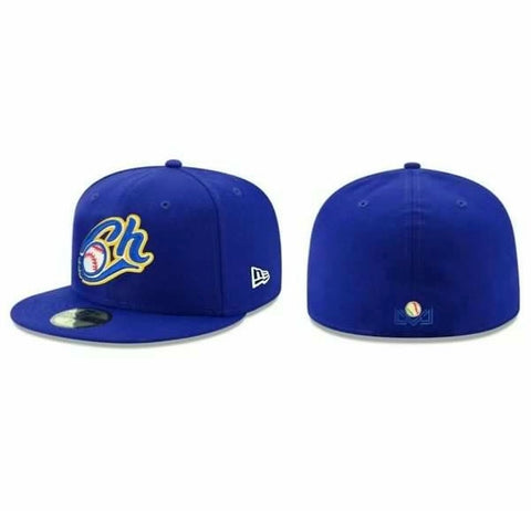 Charros De Jalisco Royal Blue New Era Fitted Hat