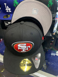 San Francisco 49ers Black Fitted Hat