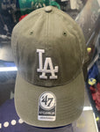 Los Angeles Dodgers 47 Brand Clean Up Sandalwood Hat