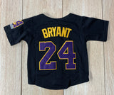 Kobe Bryant MAMBA Baseball Style Toddler Kids Jersey