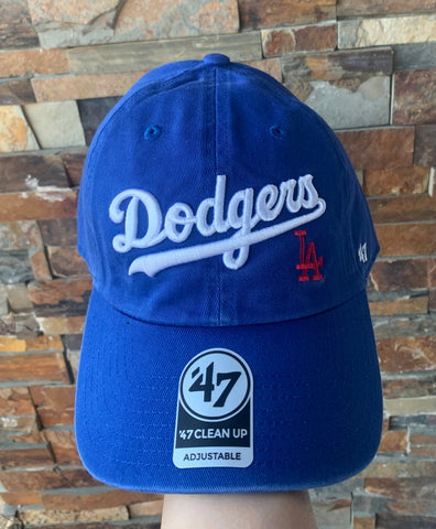 Los Angeles Dodgers 47 Brand Clean Up Blue Hat