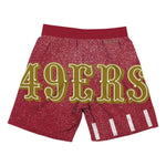 San Francisco 49ers Jumbotron Sublimated Shorts