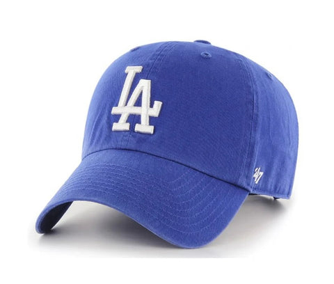 Los Angeles Dodgers Royal 47 Brand Clean Up Adjustable Hat